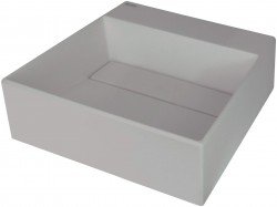 DEANTE - Correo šedá Granitové umyvadlo na desku, s krycí deskou (CQR_SU4M)