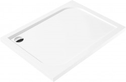 DEANTE - Cubic akrylová sprchová vanička, obdélníková bílá, 100x80 cm (KTK_046B)