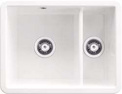 DEANTE - Dřez Lumi keramický bílý, 1,5-dřez (ZCU_6503)