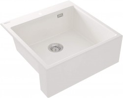 DEANTE - Eridan alabaster - Granitový dřez (ZQE_A10K)