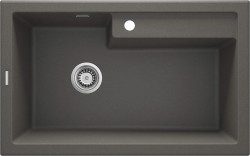 DEANTE - Eridan antracit metalic - Granitový dřez (ZQE_T10B)