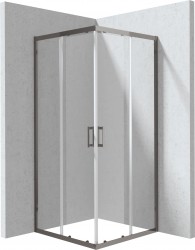 DEANTE - Funkia Evo čtvercový sprchový kout, čtvercový, 80x80 cm, (KYC_D088P)