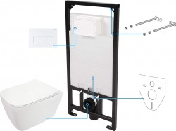 DEANTE - Hiacynt New 200 toaletní sada, podomítková, 6v1 (CDYA6ZPW)