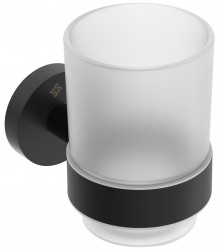 DEANTE - Jasmin černá sklenička nástěnná  (ADJ_N911)