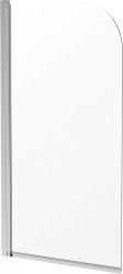DEANTE - Jasmin chrom - Vanová zástěna, 80x140 cm (KTJ_076P)
