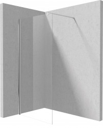 DEANTE - Kerria plus chrom - Sprchová stěna / walk - in, systém Kerria Plus, 100 cm (KTS_030P)