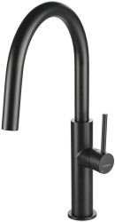 DEANTE - Kuchyňská baterie Evora, černá (BQJ_N62M)