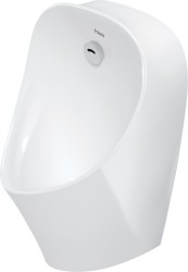 DEANTE - Kulatý bílý pisoár, nástěnný, se senzorem (CGR_6P4W)