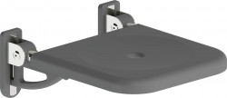 DEANTE - Lehnen antracit Nástěnné sedadlo, sklopné (NIL_T51A)