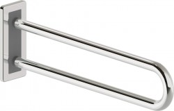 DEANTE - Lehnen ocel, antracit Nástěnné madlo, pevné - 70 cm (NIL_042S)