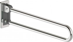 DEANTE - Lehnen ocel, antracit Nástěnné madlo, skládací - 85 cm (NIL_043D)