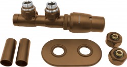 DEANTE - Matte brown ventil termostatický, pro koupelnové topení - pravý; (AGI_CZP1)