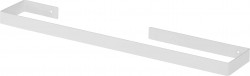 DEANTE - Mokko bílá - Nástěnný věšák na ručníky - 60 cm (ADM_A621)