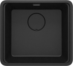 DEANTE - Momi metallic graphite Granitový dřez, 1-bowl (ZKM_G10A)