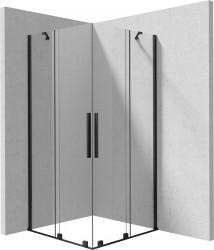 DEANTE - Prizma krátká ke kolmé stěně/dlouhá k paralelní stěně sprchový kout, čtvercový, 80x80 cm; (KPNNP08P08)