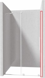 DEANTE - Profil pro zapuštěné dveře, systém Prizma bílá (KTJ_A00X)