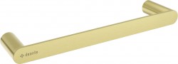 DEANTE - Round - Nástěnný věšák na ručníky - 30 cm broušé zlato (ADR_R611)