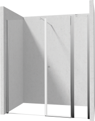 DEANTE/S - Pevná stěna 110, výklopné dveře 100 KTSU043P+KTS_031P+KTS_011X (KERRIA/0075)