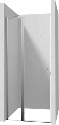 DEANTE/S - Sprchové dveře výklopné se stěnovým profilem 100 KTSU043P+KTS_000X (KERRIA/0010)