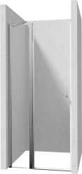 DEANTE/S - Sprchové dveře výklopné se stěnovým profilem 90 KTSU041P+KTS_000X (KERRIA/0012)