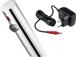 DEANTE - Senzorová baterie na umyvadlo Sense silikonová, otočná, bez regulace teploty - 230/6V (BQR_P28V)