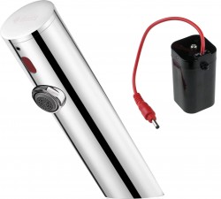 DEANTE - Senzorová baterie na umyvadlo Sense silikonová, otočná, bez regulace teploty - 4xAA (BQR_P28R)