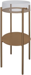 DEANTE - Silia broušený bronz stojící koupelnová konzole (CKS_C36A)