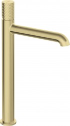 DEANTE - Silia Hexa kartáčované zlato Umyvadlová baterie, vysoká (BHS_R20K)