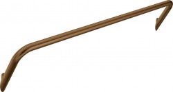 DEANTE - Silia hnědá - Držák na ručníky, nástěnný (ADI_C621)