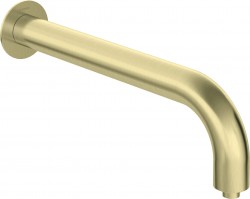DEANTE - Silia kartáčované zlato otočný sprchový výtok, nástěnný - 380 mm (NQS_R41K)