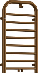 DEANTE - Silia matte brown koupelnové topení - výška 85 cm; (AGI_CG31)