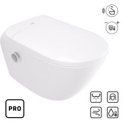 DEANTE - Silia nástěnná inteligentní WC mísa, s automatickým sedátkem - pro (CSID6ZPW)