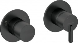 DEANTE - Silia nero Sprchová baterie, s přepínačem sprchy - horizontální (BQS_N46P)