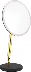 DEANTE - Silia zlato - Kosmetické zrcátko, stojící - LED světlo (ADI_Z812)