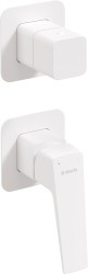 DEANTE - Sprchová baterie Blur, bílá, skrytá, s rozdělovacím ventilem (BQL_A44P)