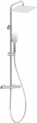 DEANTE - Therm chrom - Sprchový sloup, se sprchovou baterií, termostat (NAC_04HT)