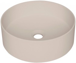 DEANTE - Umyvadlo Silia z granitu béžového, s deskou (CQS_5U4S)