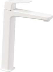 DEANTE - Umyvadlová baterie Blur, bílá, vysoká (BQL_A20K)