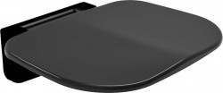 DEANTE - Vital černé skládací nástěnné sedátko (NIV_N51B)