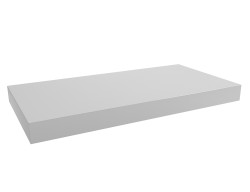 Deska pod umyvadlo Naturel Dolce 100x8x50 cm glossy white DO10050B (DO10050B)