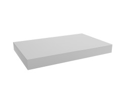 Deska pod umyvadlo Naturel Dolce 80x8x50 cm glossy white DO8050B (DO8050B)