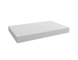 Deska pod umyvadlo Naturel Dolce 80x8x50 cm white matt DO8050BM (DO8050BM)