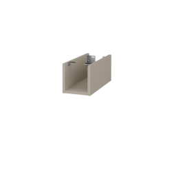 Dřevojas - Doplňková skříňka pod desku DSD SYO 20 - L04 Béžová vysoký lesk (419943)