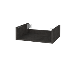 Dřevojas - Doplňková skříňka pod desku DSD SYO 60 - D16  Beton tmavý (421809)