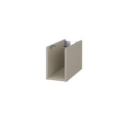 Dřevojas - Doplňková skříňka pod desku DSD SYO1 20 - L04 Béžová vysoký lesk (420512)