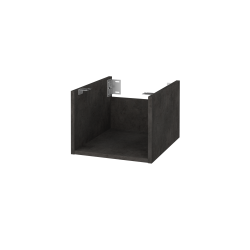 Dřevojas - Doplňková skříňka pod desku DSD SYO1 40 - D16  Beton tmavý (420680)