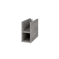 Dřevojas - Doplňková skříňka pod desku DSD SYO2 20 - D01 Beton (422004)