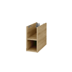Dřevojas - Doplňková skříňka pod desku DSD SYO2 20 - D22 Karamel (523510)