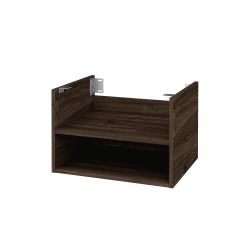 Dřevojas - Doplňková skříňka pod desku DSD SYO2 60 - D25 Teak (421298)