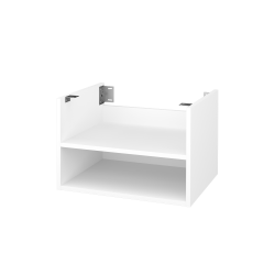 Dřevojas - Doplňková skříňka pod desku DSD SYO2 60 - M01 Bílá mat (421373)